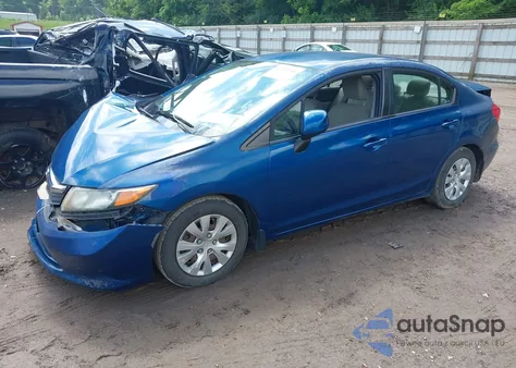 2012 Honda Civic Lx from USA, damaged, VIN 2HGFB2F55CH564439